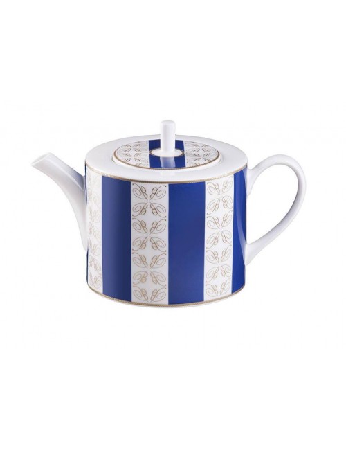 Home collection Blumarine bleu teiera - caffettiera in porcellana 