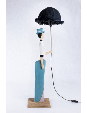Tischlampe skitso