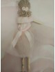 Bambolina ballerina in tulle e porcellana di capodimonte biscuit.