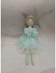 Bambolina ballerina in tulle e porcellana di capodimonte biscuit.