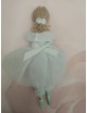 Poupée ballerine en tulle et porcelaine de biscuit capodimonte.