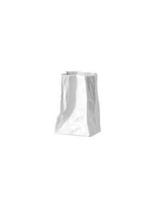 Vaso Rosenthal Tütenvase blanc glacé Porcellana Bianca