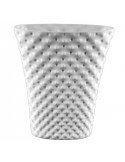 Vaso Rosenthal Vibrations Weiß Porcellana Bianca 