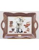Vassoio Cassetta Easy Life Chocolate Vintage 53x38 